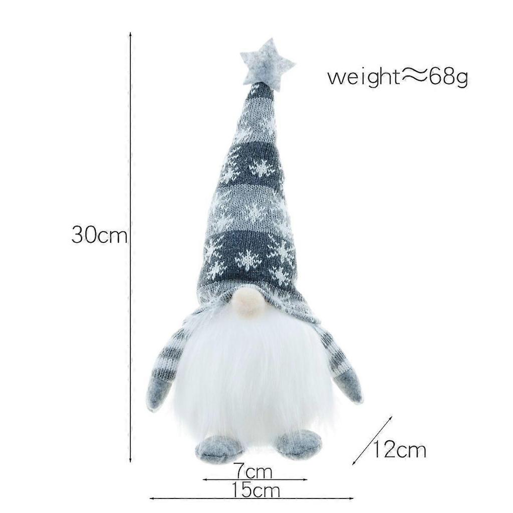15 X 12 X 30 Cm Christmas Luminous Plush Doll