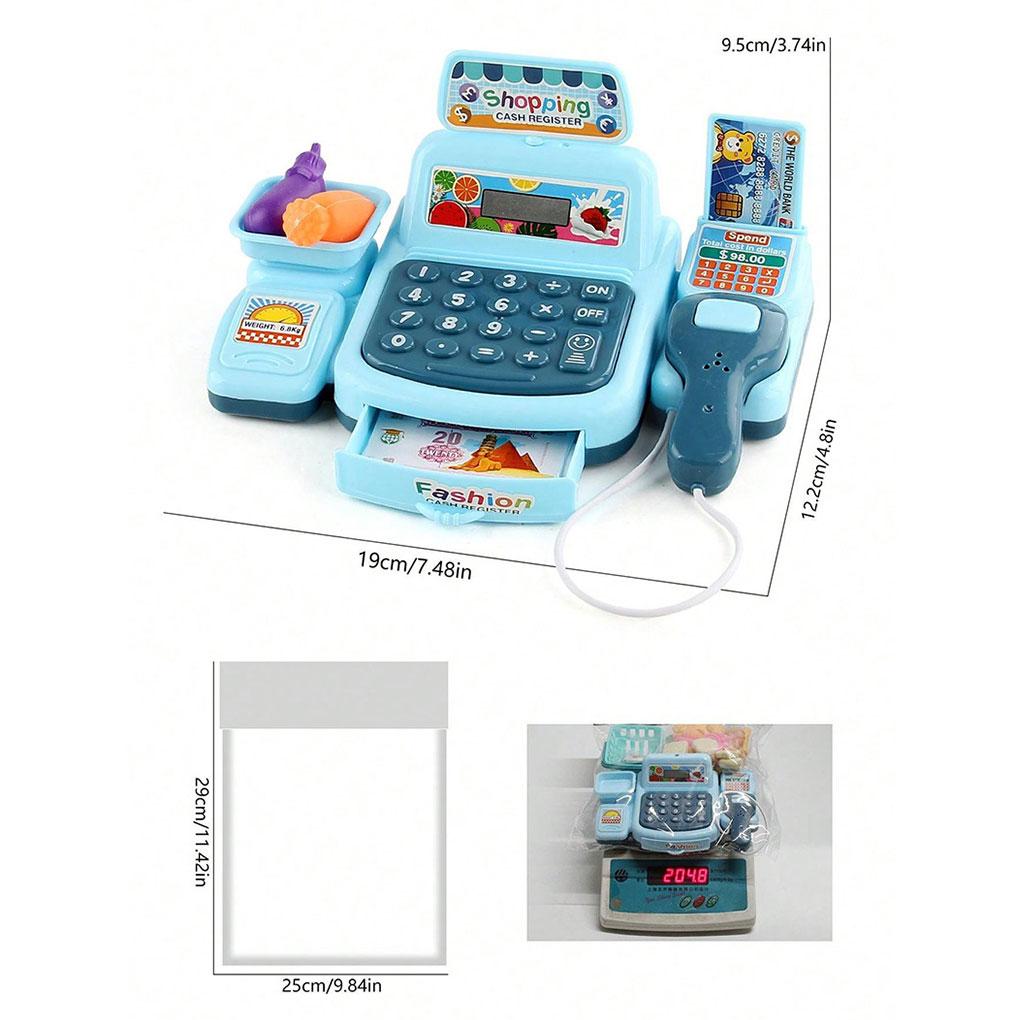 Toy Interactive Learning Experience And Materials For Long-lasting And House Cash Toys Mathematical Toy Register