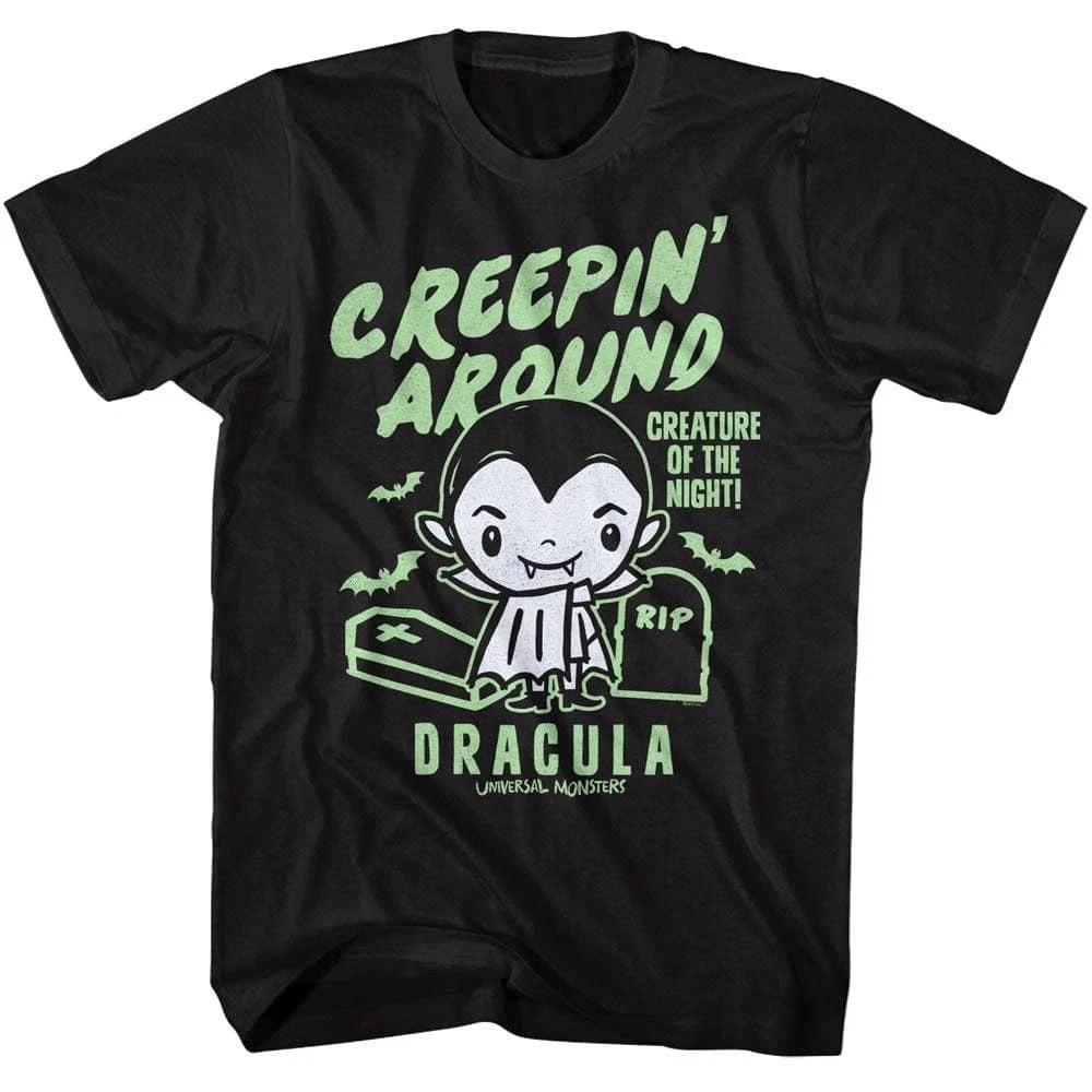 Universal Monsters Cute Dracula Men s T Shirt S