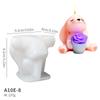 Cute Bear Scented Candle Rabbit Silicone Mold for Candles Home Decoration Silicone Mold for Resin Cartoon Bear