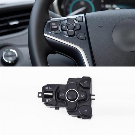 Left Steering Wheel Switch Button Cover for Buick Regal Lacrosse 2014 2015 2016