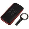 Leather 4 Buttons Remote Key Fob Cover Case Shell Fit for Renault Kadjar Captur Megane Laguna Clio Koleos Logan Dacia Jogger