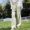 Women's High-Waisted Quick-Dry Summer Pants - Slimming, Lightweight, Breathable, Sun-Protection, Wide-Leg Design