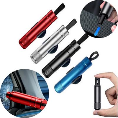 Car Safety Hammer Wear Resist Emergency Glass Breaker Aluminum Alloy Mini Window Breaker for Underwater Emergency Situation
