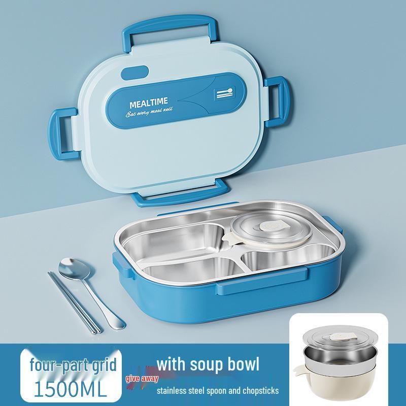 Microwaveable 316 Stainless Steel Insulated Bento Lunch Box for School Girls & Office Workers