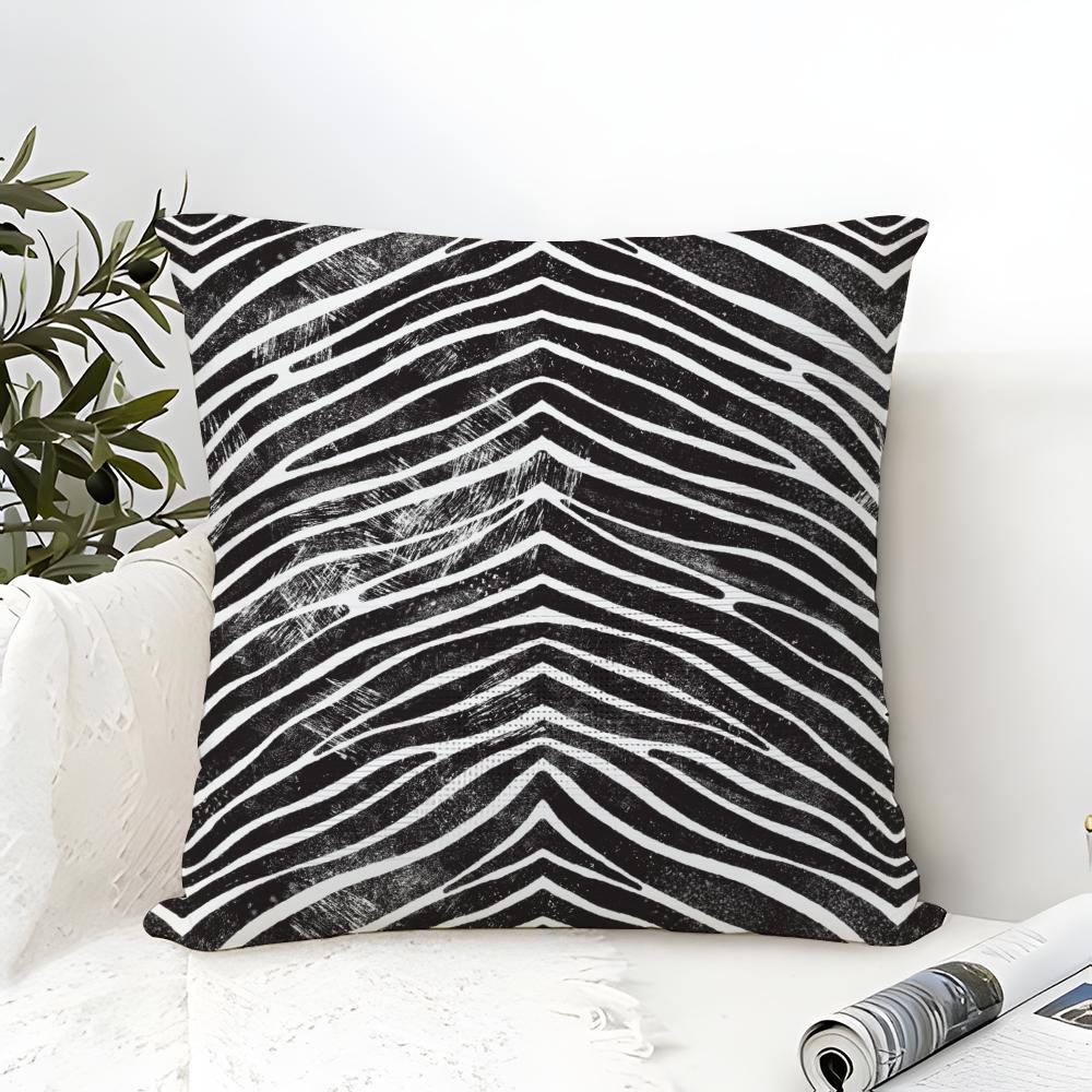 Wild Fashion Zebra Stripes Pillow Case linen pillow case sofa home decor cushion cover cushion cove