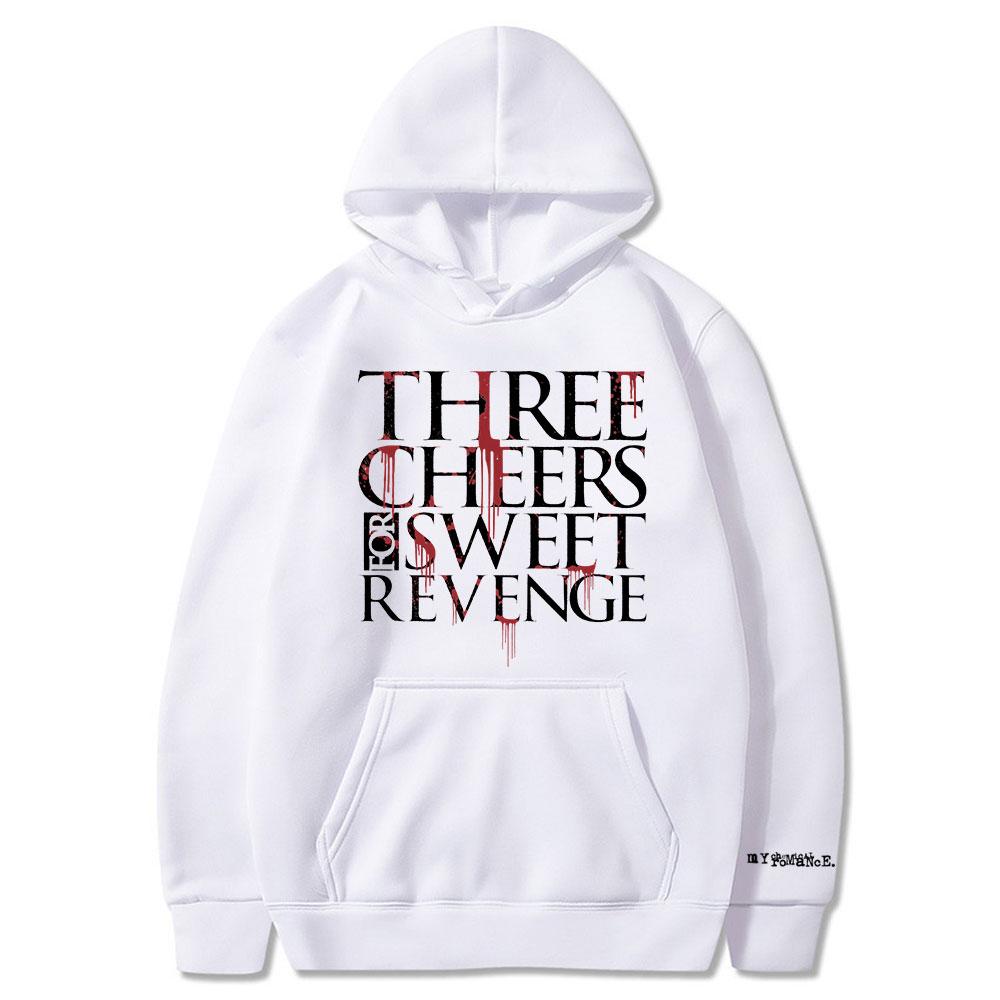 My Chemical Romance Hoodies Three Cheers for Sweet Revenge Vintage Hooded Sweatshirts Men Women Casual Long Sleeves Pullovers