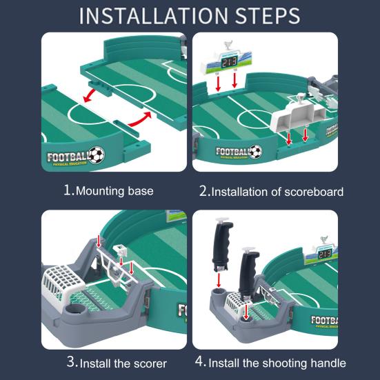 1 sada stolní hra Zajímavá široká aplikace Jednoduchá obsluha Praktický sálový fotbal Dvojitý Soutěž o dárek