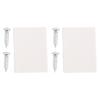 2Pcs Cat6 RJ45 Surface Mount Box Non-Shielded Single Port Mount Box  Network Installation