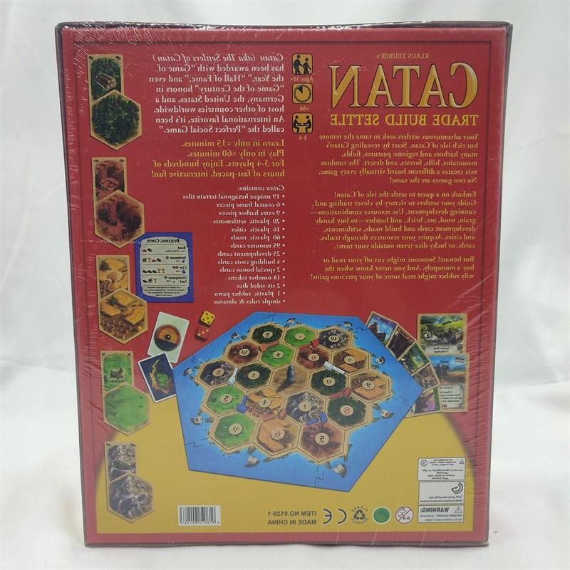 Kaart Puzzel: Catan Eiland Bordspel - Engelse Versie voor Volwassenen & Kinderen
