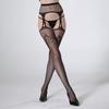 Sex Stockings Sexy Temptation Women's Open Net Socks Jacquard Hollow Free Suspenders Stockings