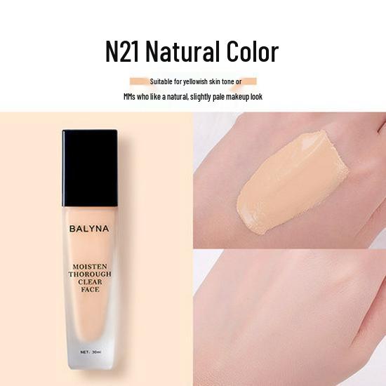 Belina Cosmetics Long-lasting Waterproof Concealer Foundation Set - Sweatproof and Smudge-resistant Liquid. 30ml