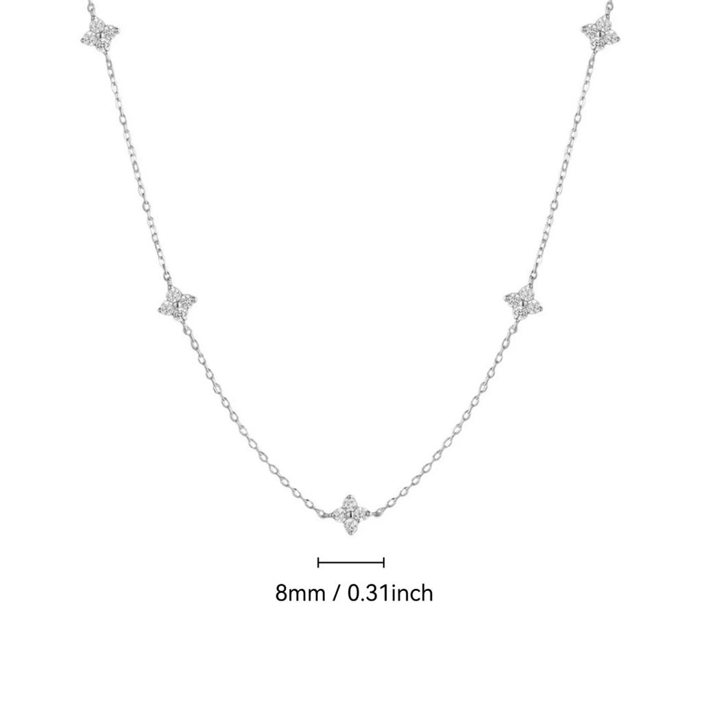 Minimalistisches Glücksbringer Süßes Besetztes Kleeblatt Armband für Damen Mädchen Verstellbare Goldfarbene Gliederkette Klassischer Französischer Schmuck Geschenk