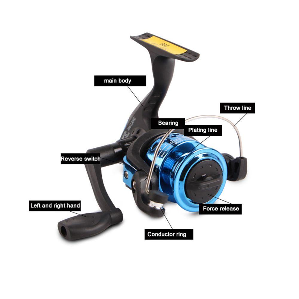High Speed With 60m Fishing Line Gear Ratio 5.2:1 Drag Fish Wheels Luya Accessories Baitcasting Reels Fishing Reel