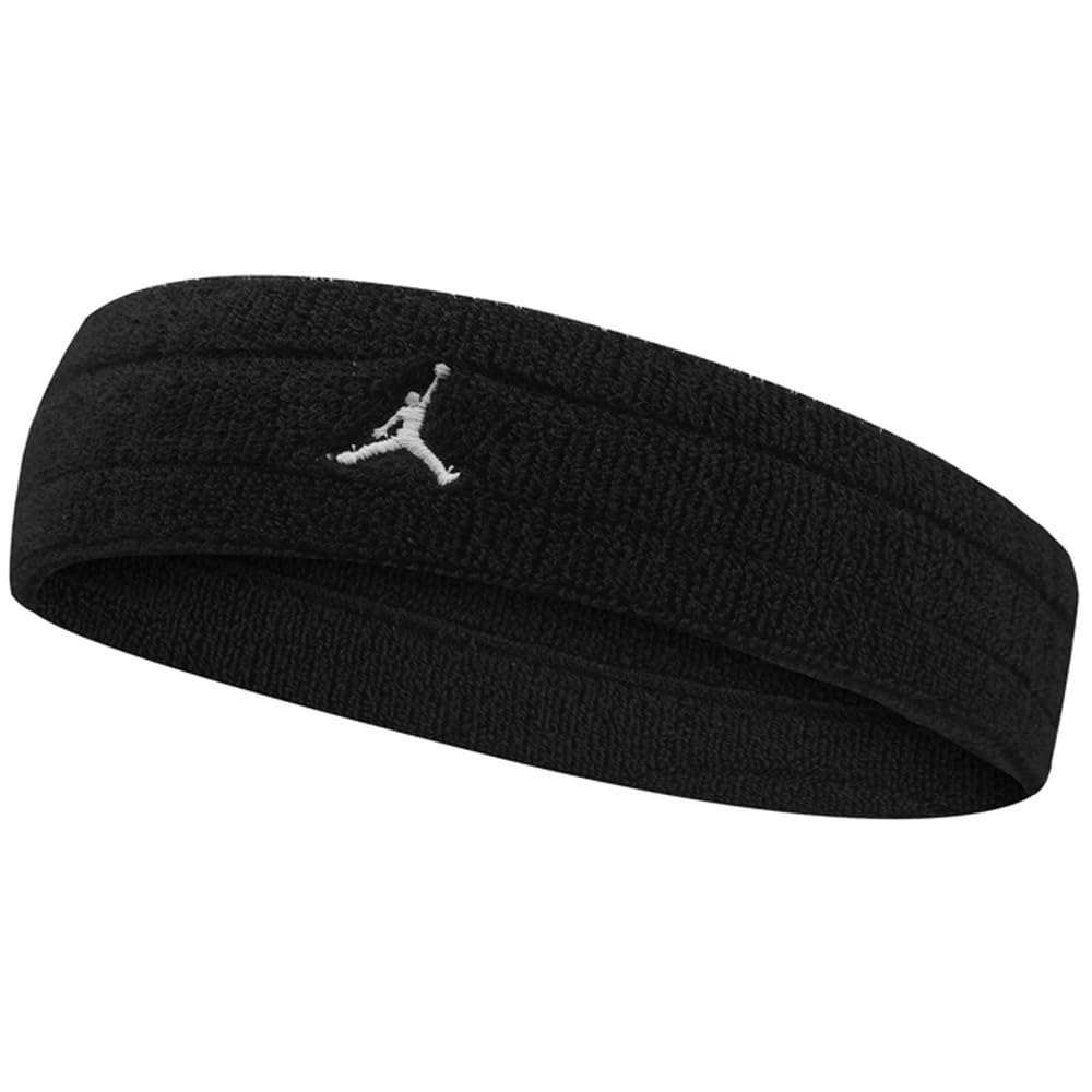 Nike Jordan Terry Headband, Black/Black/White, JD2019-091