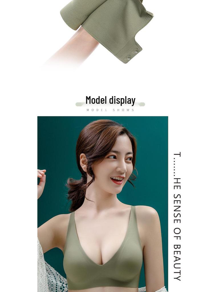 Seamless Adjustable Push-Up Bra: Soft Support for All Chest Sizes