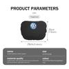 Hub Caps For Volkswagen VW Car Memory Foam Headrest Neck Pillow Protection Lumbar Support Scirocco Passat Polo B5 B6 B7 CC Tigua