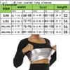 Vensslim Body Shaper Sauna Suits Sweat Slimming Waist Trainer Corset Long Sleeve Fat Burn Shirt Women Workout Tummy Control Tops