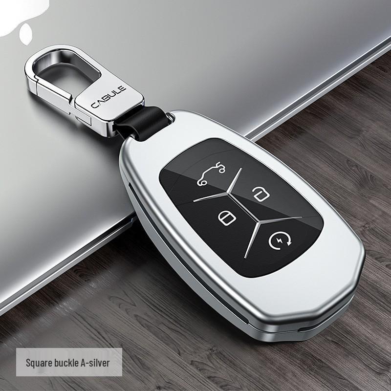 Lynk & Co 03 Key Case: Premium Aluminum Alloy Shell for Creative Modification.