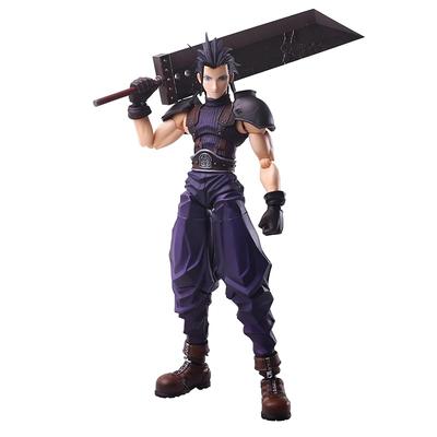 Final Fantasy VII BRING ARTS Zack Fair festett PVC akciófigura