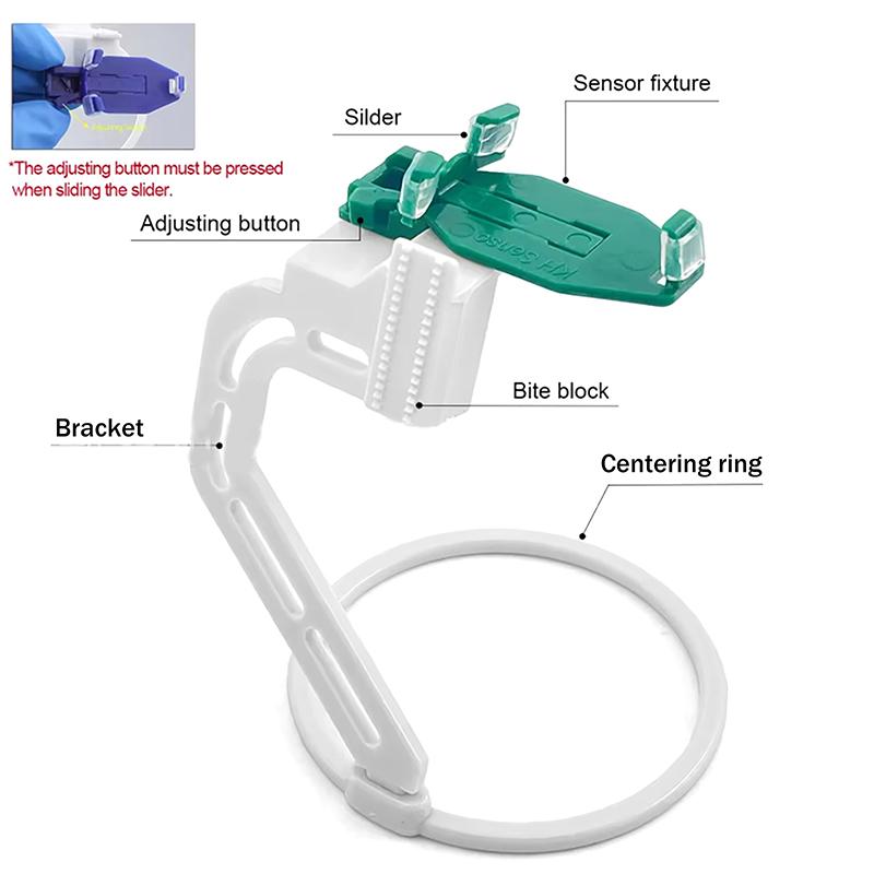 Posizionatore Porta Sensore Raggi X Dentali Semplice Porta Sensore Raggi X Dentali Portatile Plastica Strumenti di Posizionamento Strumento per Dentista