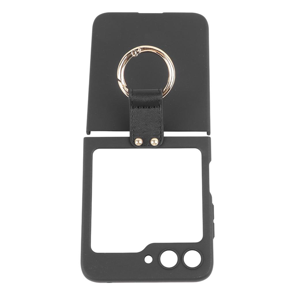Handyhülle für Samsung Galaxy Z Flip 5 Stoßfest Kratzfest Ultradünn Schlank Schützende Handyhülle Abdeckung mit Ring