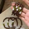 Modern Chinese Sandalwood Alashan Bracelet - Cooling Friendship Jewelry
