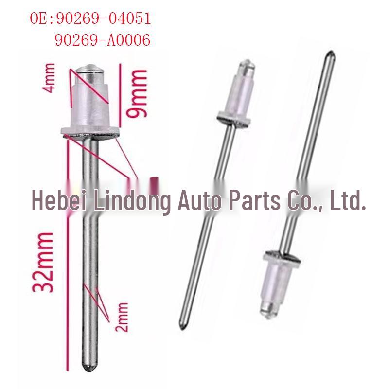 

Фиксатор молдинга окна для Toyota Lexus, совместимый с 90269-04051 и 90269-A0006.