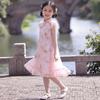 2026 New Cheongsam Girls' Chinese Style Summer Princess Dress