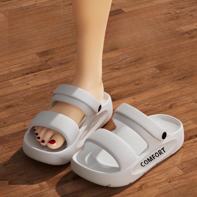 New Style of Outerwear Sandals, Indoor Thick-soled Anti-slip Shoes, Slippers