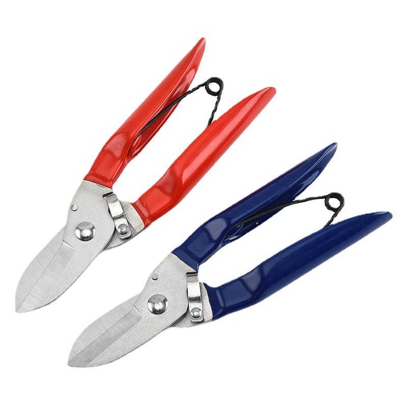 

Садовый секатор с острым лезвием из нержавеющей стали, инструменты для обрезки ветвей плодовых деревьев, ножницы для обрезки цветов бонсай красный