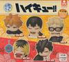 Onemutan Haikyu!! Nidone Second Uni Color Ver. [Complete Set of 5] Stand Stones Gachapon Capsule Toy