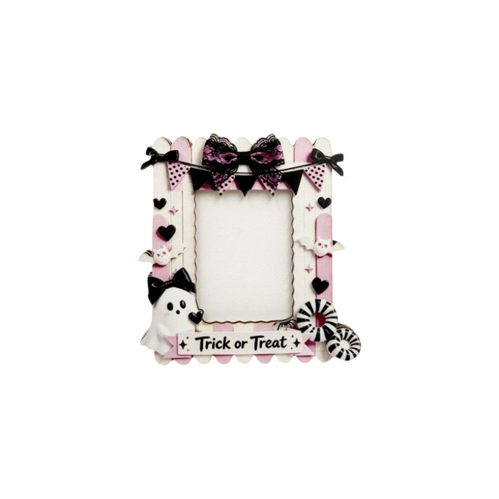 Pumpkin Picture Frame Ornaments Bat Photo Display Holders Halloween Photo Frame Living Room
