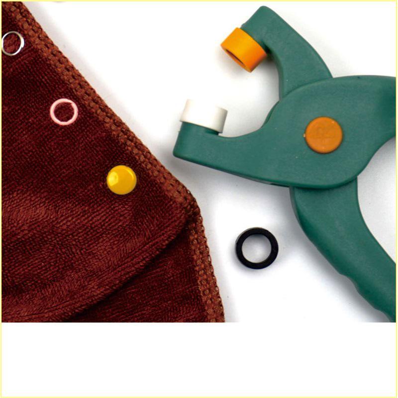 Five-Claw Snap Hand-Press Tool Set: No-Sew Pliers for Male-Female Snap Rivet Buttons