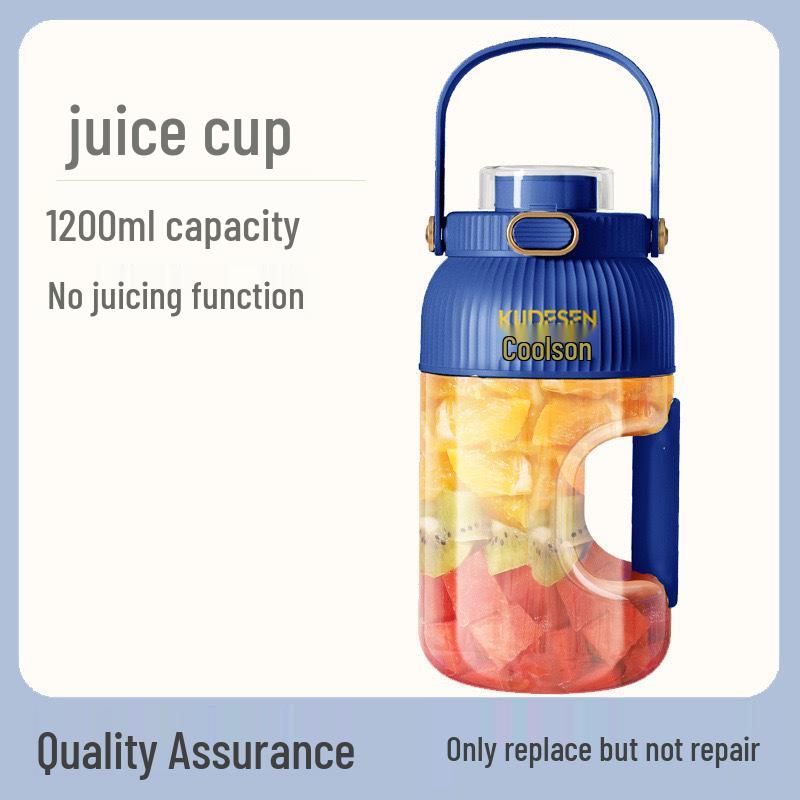 Wireless Portable Juicer Cup & Ice Crusher with Large Capacity