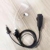 Air Tube Headset with Metal Clip for ChiYang Walkie-Talkies CY-VH03, VH05, VH06, VH07, UH02