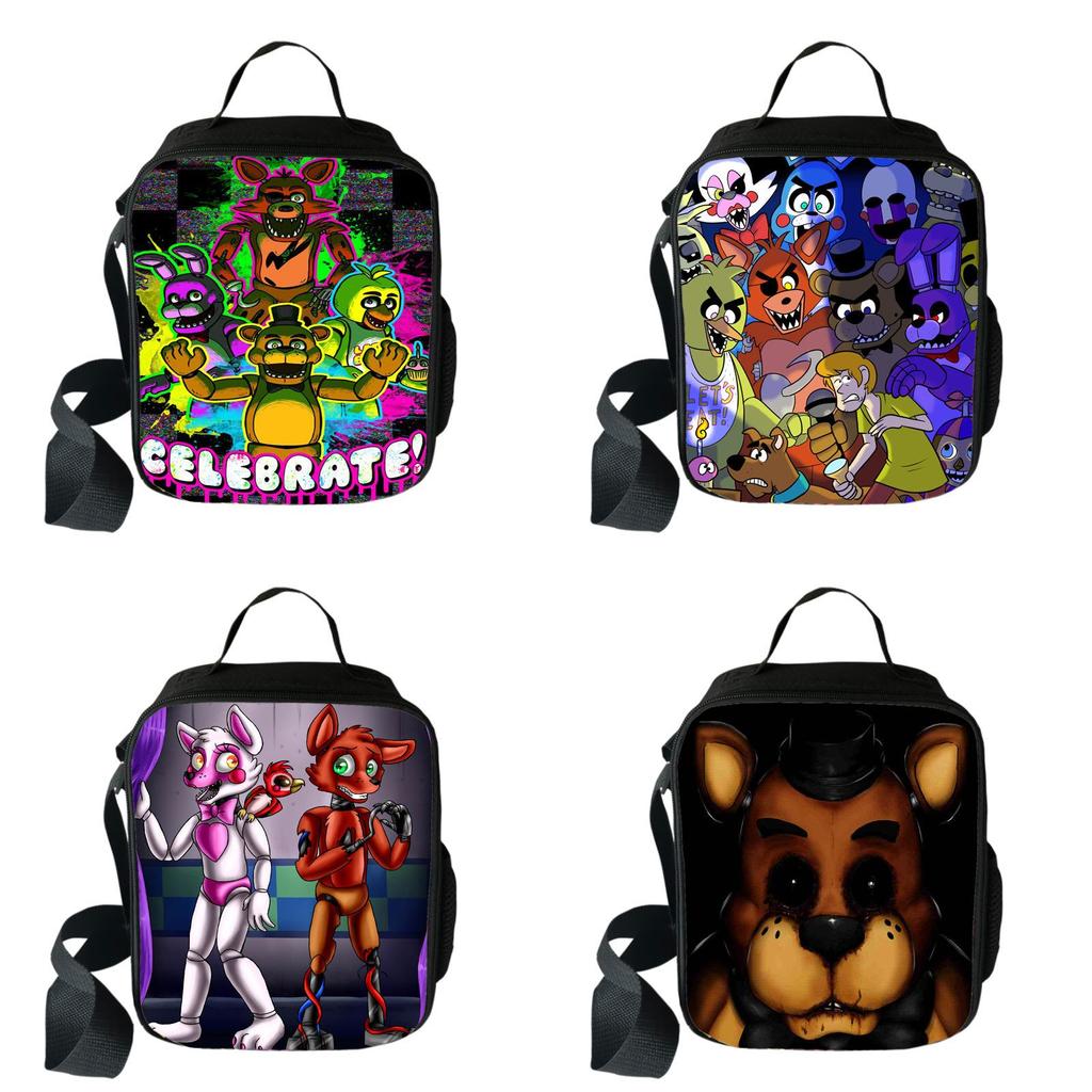 Søt og funksjonell isolert matboks med 3D-print fra Five Nights At Freddy's for skolen