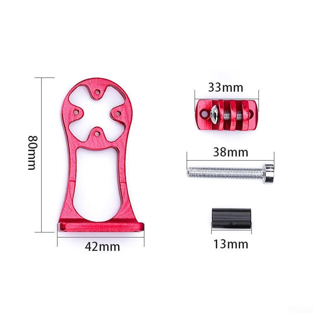 Supporto per attacco manubrio GPS per computer da bicicletta per bicicletta per Garmin Bryton Cateye