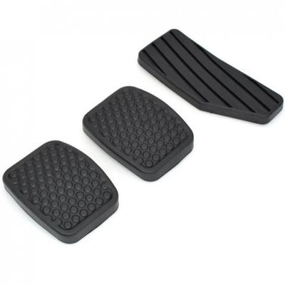 3 Pcs  Accelerator Brake Clutch Pedal Pads Rubber Cover For Suzuki Swift