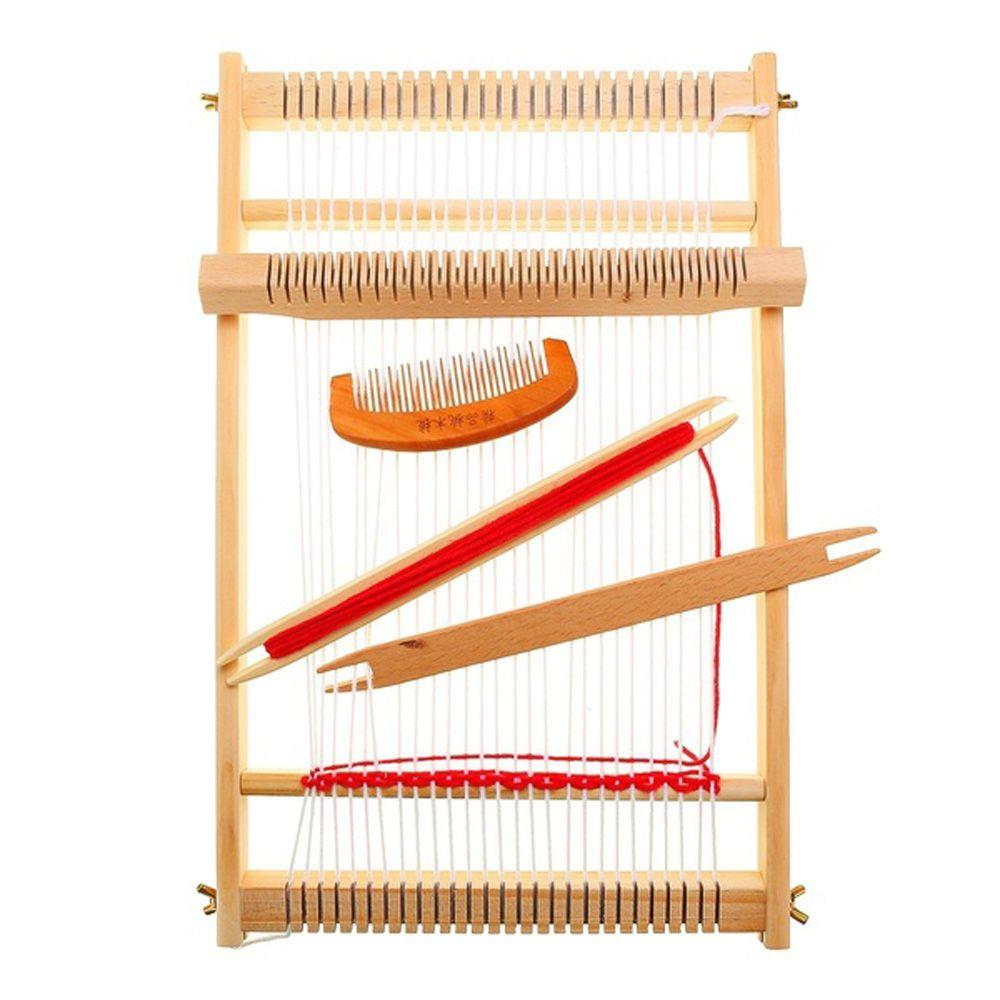 

Traditional Easy Operate Comb DIY Craft For Children Girl Handcraft Weaving Loom Knitted Knitting Machine