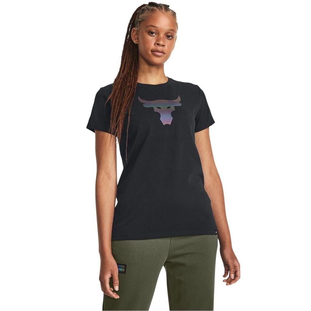 Under Armour Womens/Ladies Project Rock Heavyweight T-Shirt