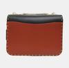 [Pre-Owned] Madison Camellia Metal Buckle Studded Decorated Small Square Bag - Very Good #1EG2SLB