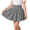 Girls High Waist Tennis Skirt Athletic Skirt Lightweight Stretchy Yoga Skirt Pleated Sports Skirt for Kids Activewear