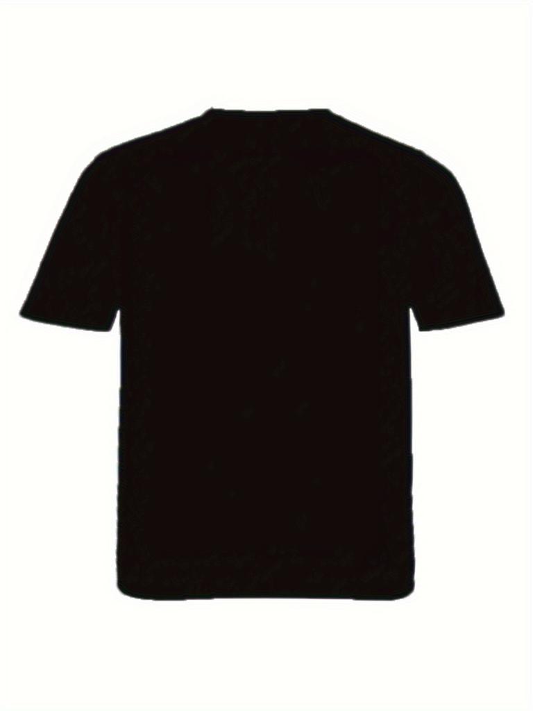 Mens Fun Beer Chicken Pattern Tshirt  Black and White Printed BEER TIME Slogan Casual Round Neck Short Sleeve Summer Top