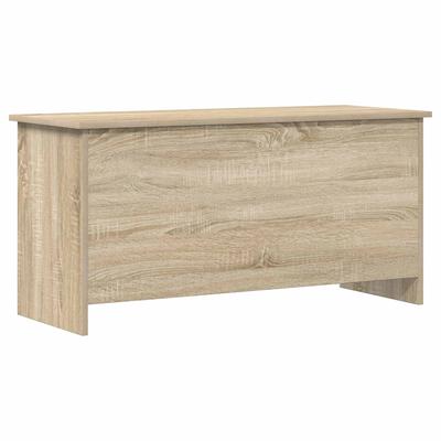 Storage Chest Sonoma Oak 100 X 40 X 50 Cm Engineered Wood