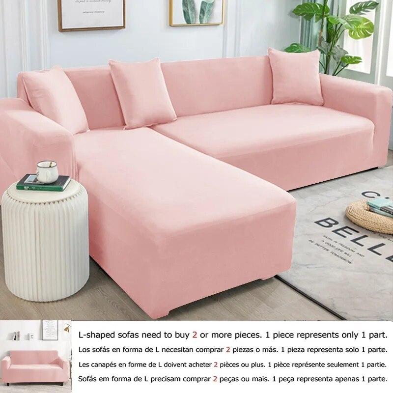 1/2/3/4 Seater Stretch Spandex Sofa Cover All Inclusive Couch Slipcovers Living Room Furniture Protector
