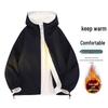 Unisex Double-Sided Lambswool Cotton Jacket - Trendy Autumn/Winter Plus-Size Thick Warm Coat
