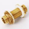 3/4inch Brass Pipe Fitting Connectors for Water Tanks Male Full Thread Fitting Water Tanks Jointer Connectors Replacement