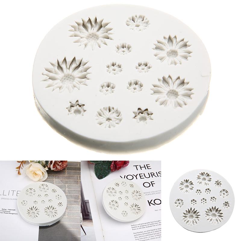 Σιλικόνης Μαργαρίτα Φόρμα Ζαχαρόπαστας Διακόσμηση Τούρτας Ζαχαροπλαστική Σοκολάτα Φόρμες Ψησίματος