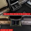 For Toyota Alphard Vellfire 40 Series  2024 ABS Silicone rear air conditions outlet  cover AC vent storage box holder cover